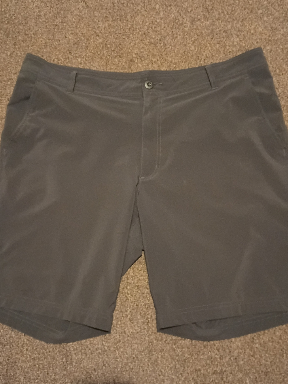 Columbia Men's Performance Flat-Front Shorts - Gray